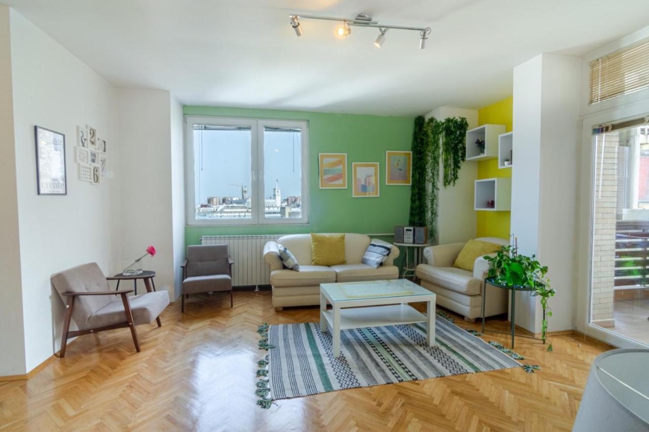 Green Paradise Square Apartment Szkopje Kültér fotó